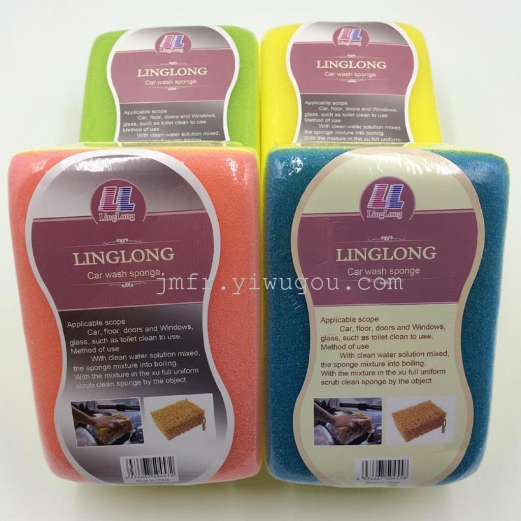 Square large I-shaped car wash sponge, two-layer car wash sponge, convenient and easy to clean car sponge Application Scenario