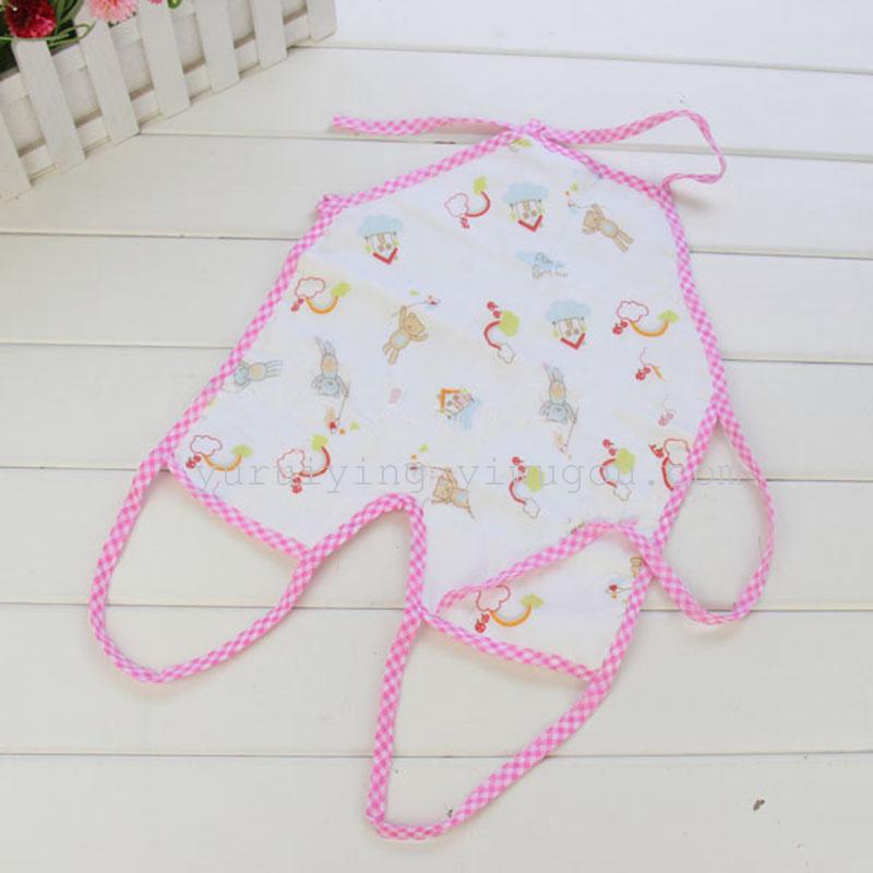 New type of baby gauze belly band, baby belly band, baby apron, children's factory direct sales Application Scenario