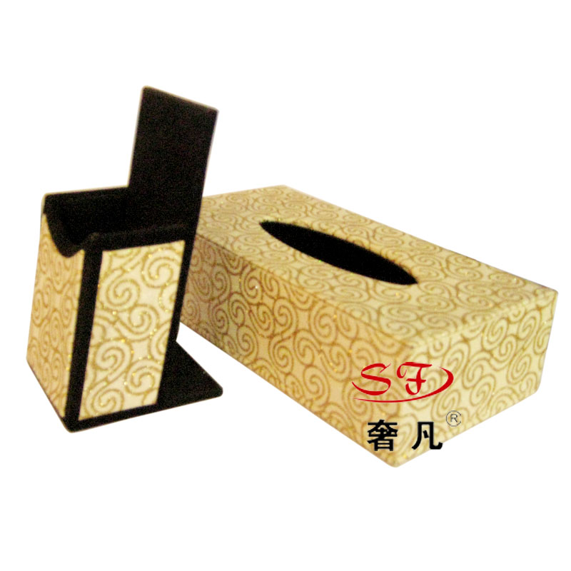 酒店用品单格遥控器座客房桌面多功能收纳盒