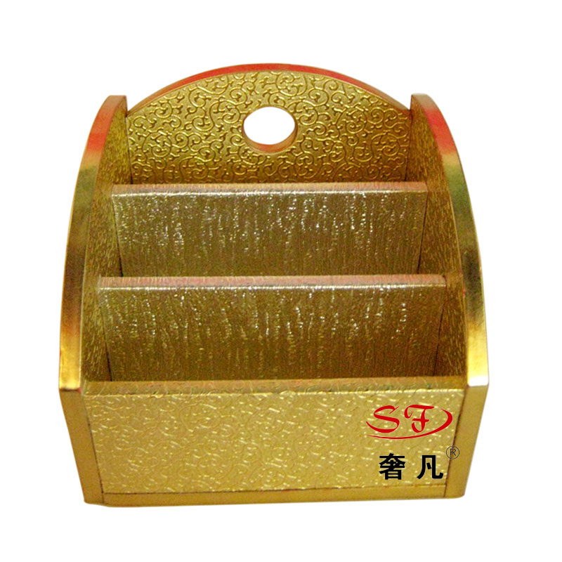 Hotel supplies single-compartment remote control seat, multi-functional storage box for guest room desktop Specification image