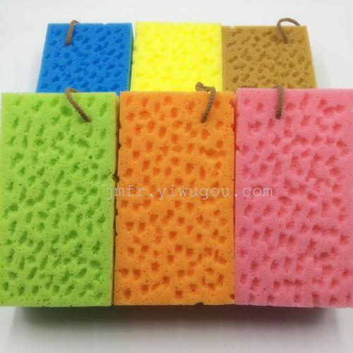 汽车海绵 大方形海绵 蜂窝洗车海绵 清洁海绵