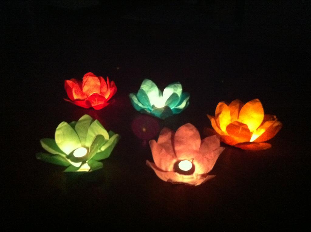 精品河灯水灯许愿灯环保荷花灯情人节阻燃纯手工创意礼品厂家直销.                             
