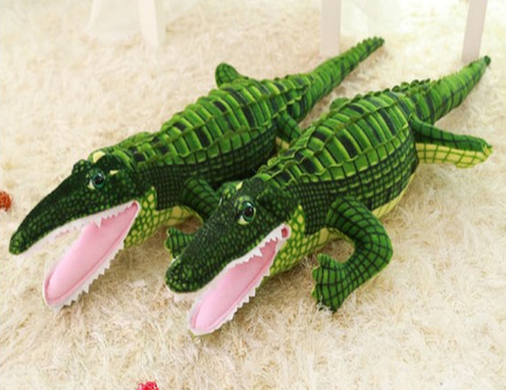 Direct sales of simulated crocodile plush toys from the manufacturer, including simulated crocodile figurines and birthday gifts