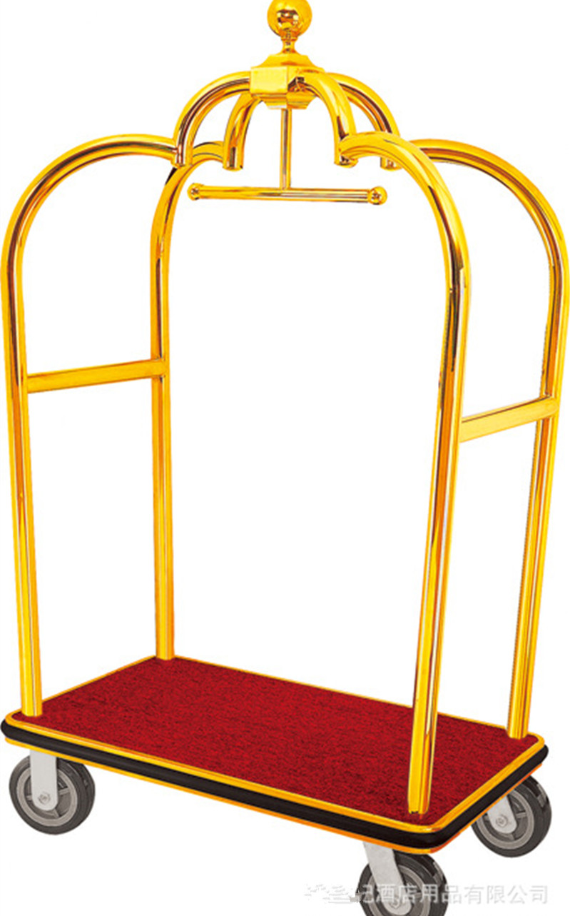 Hotel lobby luggage cart series: Hechang LX-8 Crown luggage cart