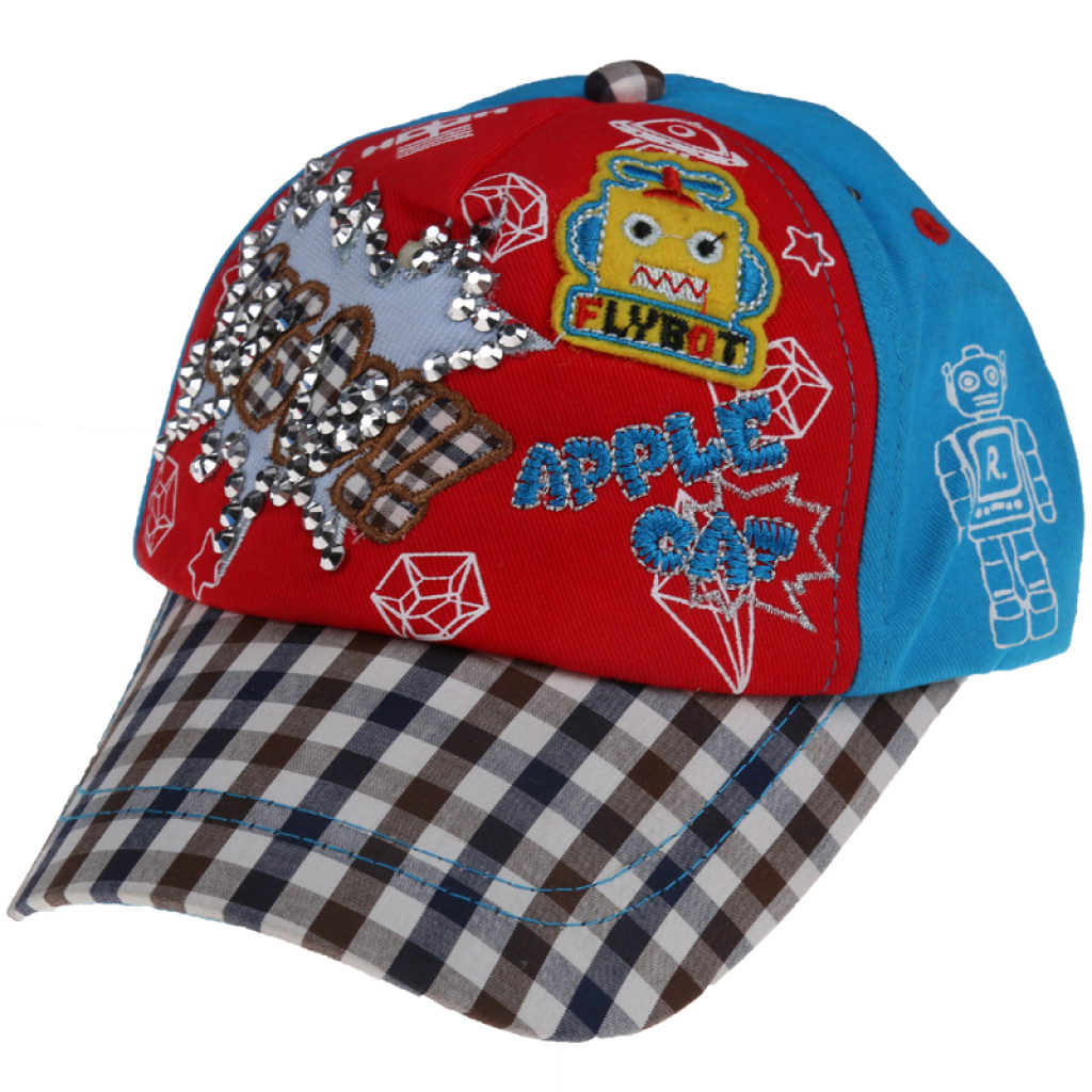 Sheriwa robot Diamond baseball cap, Cartoon cap, children's cap, sun Hat A-229 Specification image