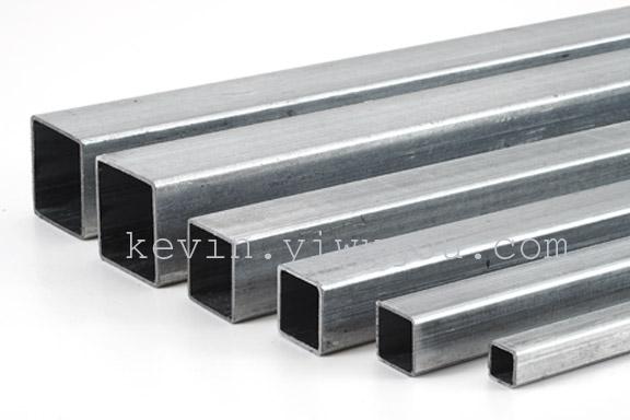 The manufacturer produces black square tubes and galvanized square tubes