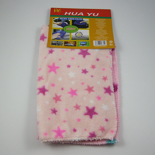 Paño de lana coral súper absorbente no deja caer el pelo no se mancha el aceite paño de vajilla dos piezas 35*35