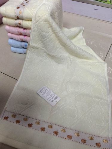 Factory direct sales of cotton ribbon apple advertising creative face towels and towels