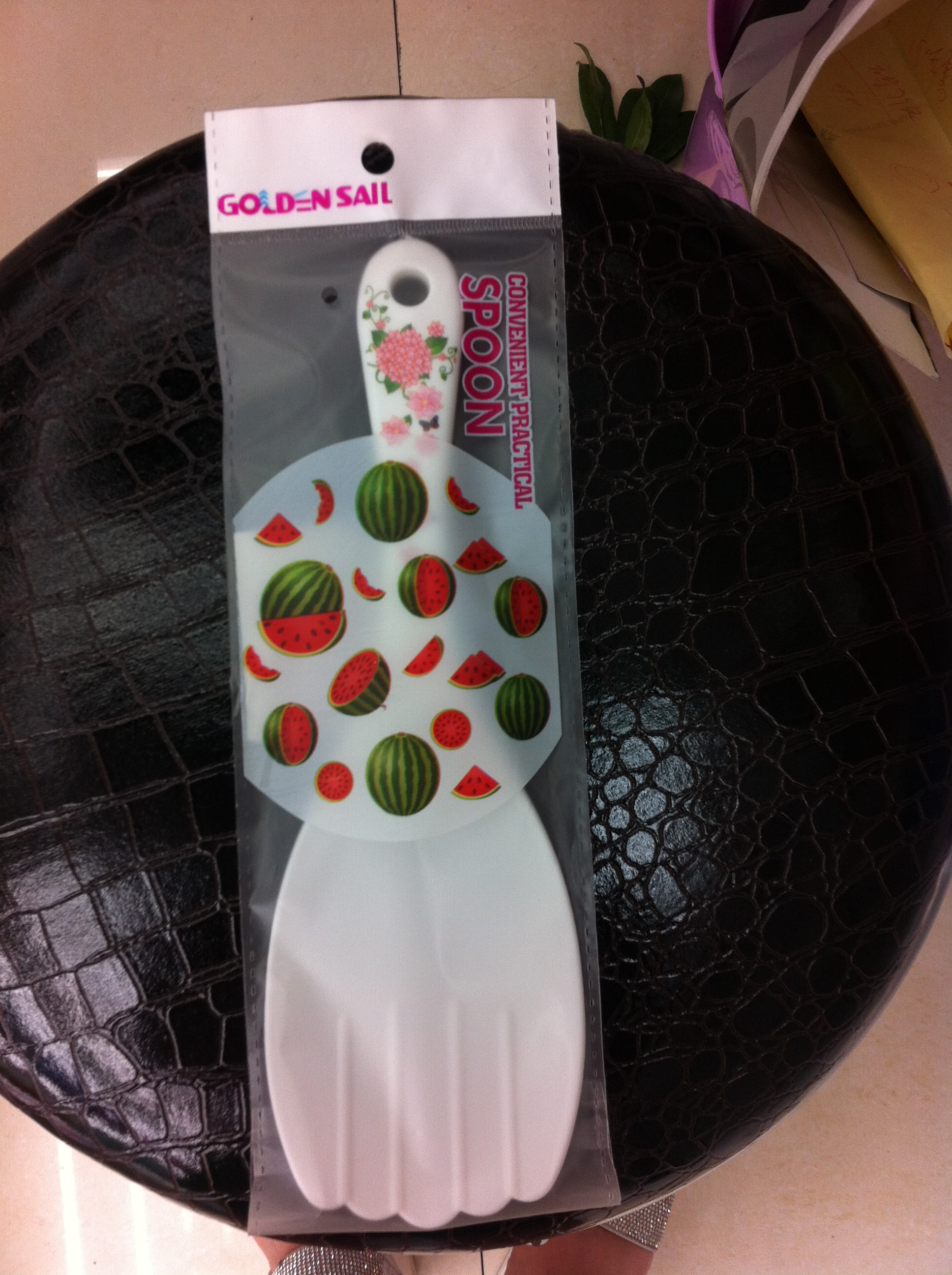 Plastic senior rice spoon ladle imported raw materials creative home ladle ladle