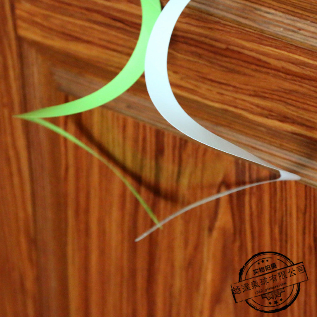 Lanfei Birthday Party, festival decoration, wedding supplies, creative ribbons and rotating hanging strips Specification image