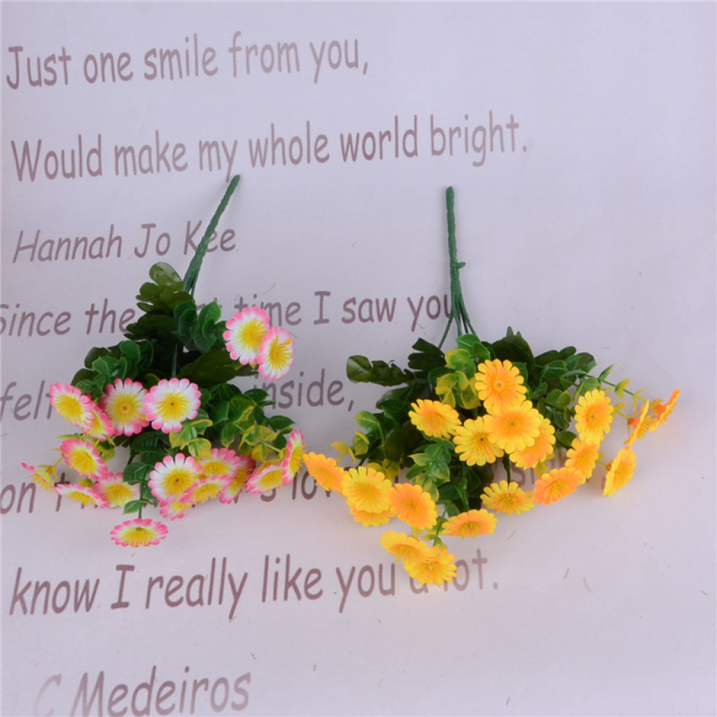 20 artificial flower figures, 20 water plants, marigolds Application Scenario