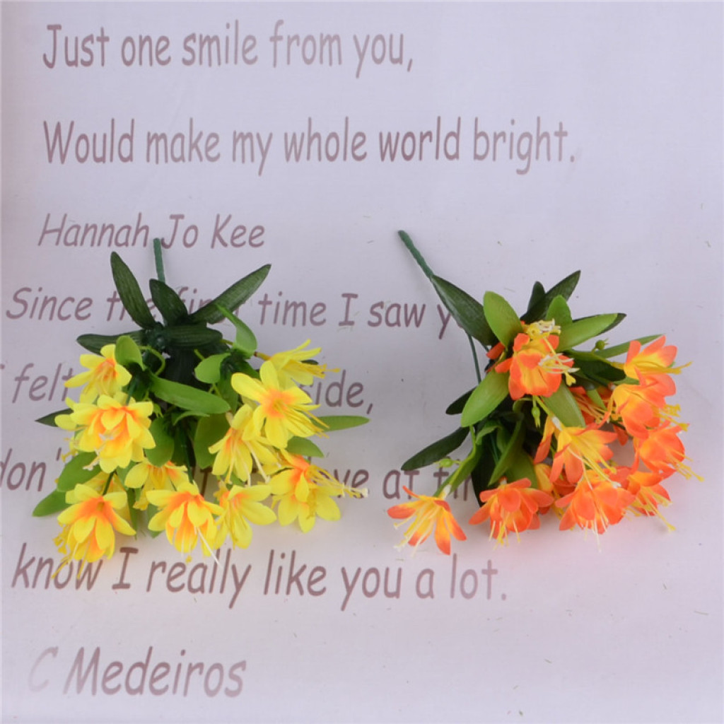 Five artificial daffodils Application Scenario