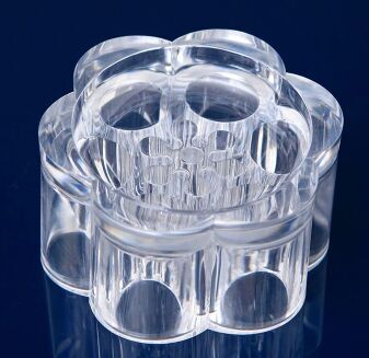 Plum blossom-shaped lipstick holder cosmetic box/crystal jewelry box/multi-functional storage box jewelry box details Picture