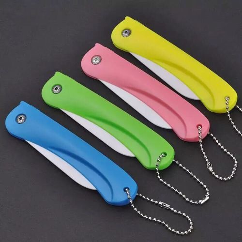 Folding ceramic knife Portable folding knife Fruit knife melon planer peeler Kitchen knife Japan
