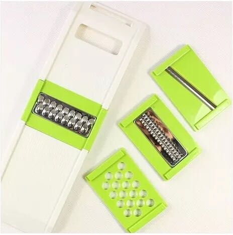 Four-in-one Japanese multi-purpose vegetable grater, cutting into strips, shreds and slices, stainless steel fruit and vegetable grater Application Scenario
