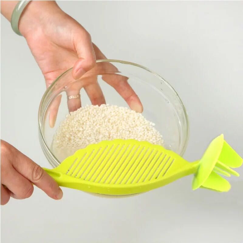 Multi-functional kitchen creative practical home does not hurt hand rice washing machine with rice plate washing machine