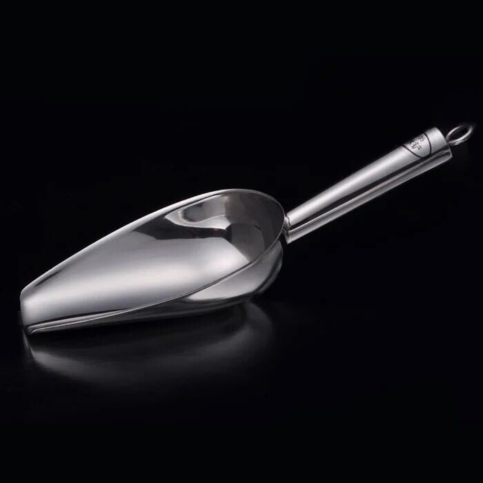 Thickened stainless steel ice shovel flour shovel rice shovel food shovel tea shovel food soy shovel sugar shovel dry goods shovel