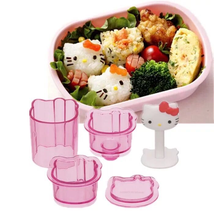 日本凯蒂猫饭团模具 便当卡通模具寿司料理 大小合适 适合儿童