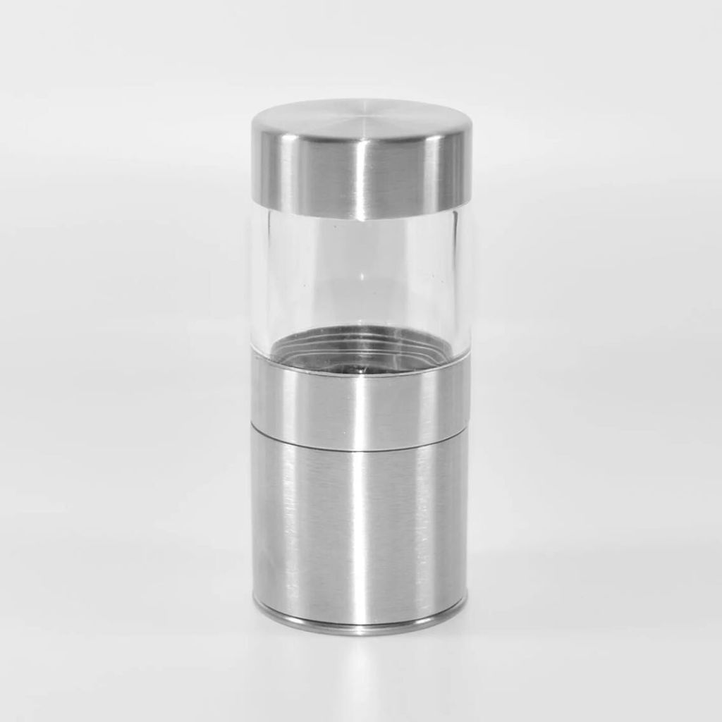 Free shipping stainless steel pepper grinder, manual pepper grinder, creative kitchenware, black pepper grinding bottle, grinding Specification image