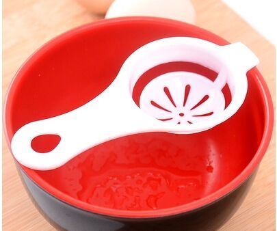 Egg yolk and egg white separator, egg white liquid filter, kitchen egg filter, egg separator, egg strainer