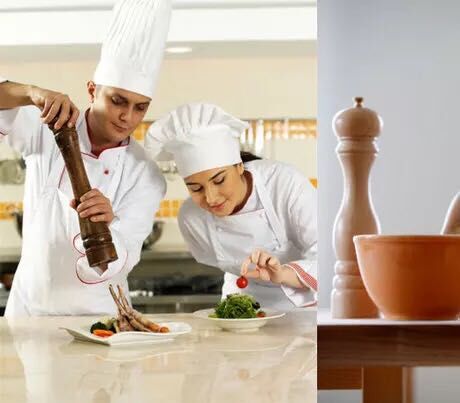 Oak lotus wood pepper grinder, manual pepper grinder, pepper powder grinder, black pepper grinder Application Scenario