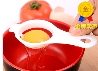 Egg yolk and egg white separator, egg white liquid filter, kitchen egg filter, egg separator, egg strainer details Picture