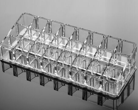 亚克力口红架 24格饰品架 唇膏架 化妆品收纳盒展示架