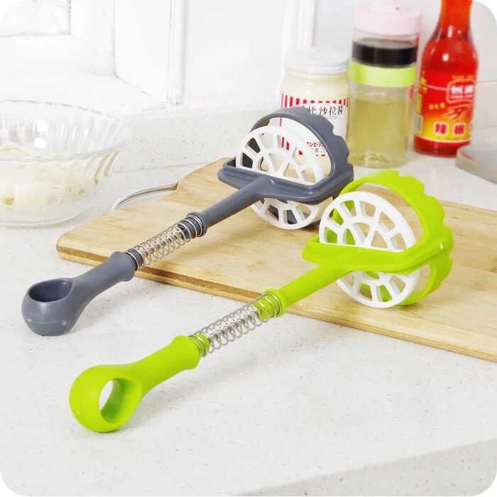 Creative automatic press-type potato mash, a tool for mashed potatoes, a sweet potato puree press, and a supplementary food mashing tool details Picture