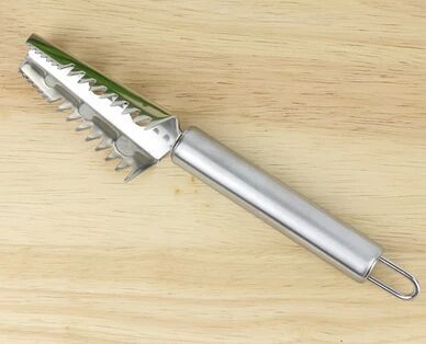 Stainless steel fish scale shapers, fish scale brushes, fish scale scrapers, premium kitchen knives, kitchen tools, cooking utensils Specification image