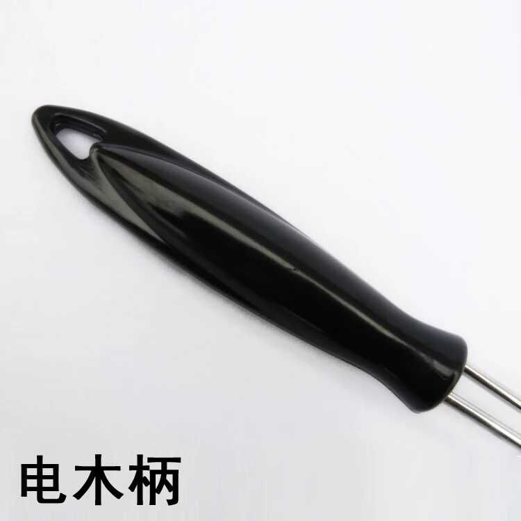 Non-magnetic, electric wooden handle, flat bottom line, leak-proof hot pot, leak-proof spoon, leak-proof net, leak-proof filter net, noodle scooping spoon Application Scenario