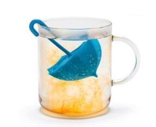 Creative silicone tea brewer, umbrella-shaped tea brewer, flower tea bag, submarine tea filter, new export products