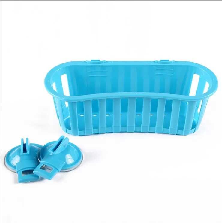 Bathroom, toilet, large suction cup, plastic storage, sundries, draining, storage basket, storage basket details Picture