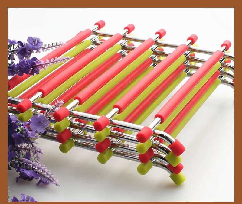 Pot pads, heat insulation and anti-scald table MATS, silicone heat insulation pads, fashionable and durable for home use, factory direct batch details Picture