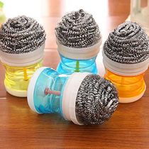 Creative home kitchen wire ball hydraulic cleaning ball pot washer ball pot washer wire pot washer brush