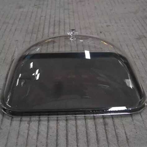 长方形食品盖PVC亚克力餐盖塑料透明食物罩菜盖面包点心盖子