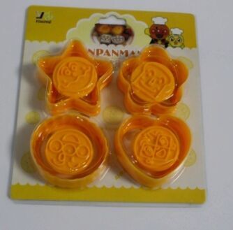 New Breadman Fondant Cookie mold 8-piece set cartoon cookie baking tools