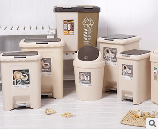  垃圾桶时尚创意欧式家用卫生桶 大号创意卫生间卫生桶