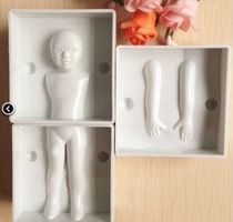 Baking mold/Little girl body mold cake tool /DIY sugar flower modeling tool baby humanoid model