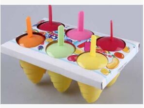 Supply 6 sets of plastic ice molds