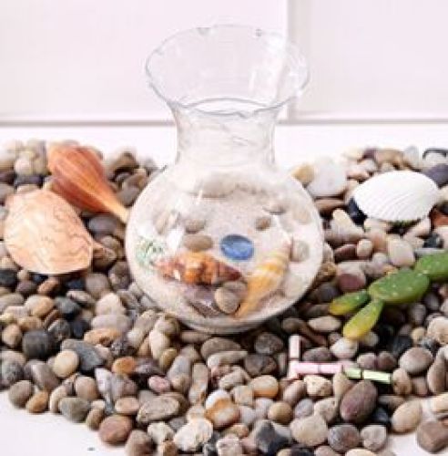 Plastic vase Vase for arranging flowers in the living room