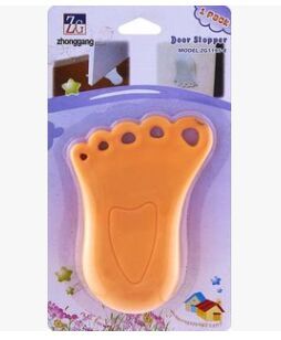 Wholesale supply of character cartoon door stoppers cute foot door stoppers