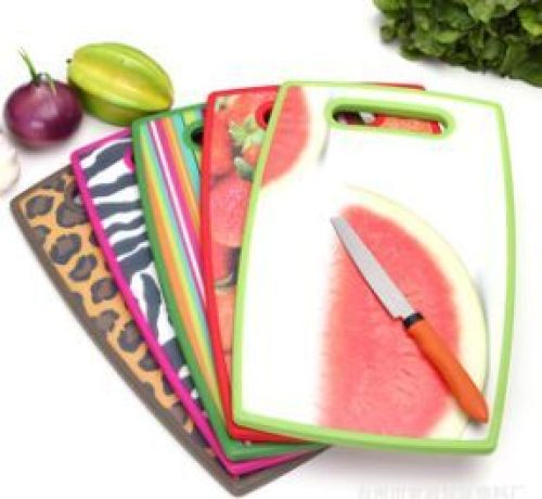 Thickened pp anti-slip cutting board, non-toxic, anti-mold, food-grade antibacterial plastic cutting board, meat panel