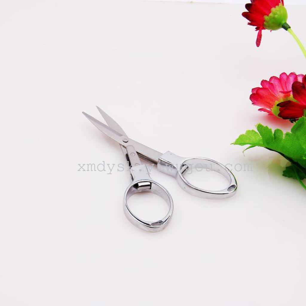 Xinmeida folding shears 516/ Travel shears/Stainless steel/telescopic shears Factory Direct sales Specification image