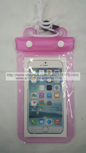 iphone6 plus Double corns PVC waterproof bag
