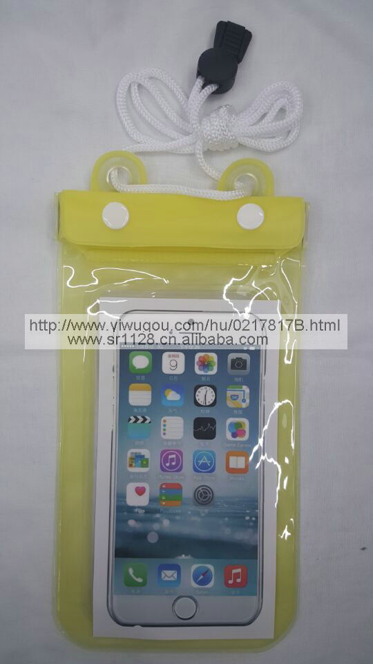 iphone6 plus Double corns PVC waterproof bag details Picture