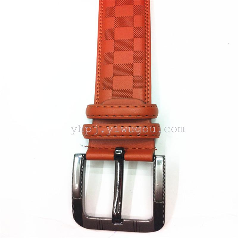 New men's and women's genuine leather casual multi-color embossed belts Application Scenario