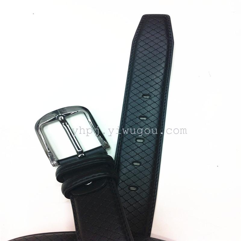 New men's and women's genuine leather casual multi-color embossed belts Specification image