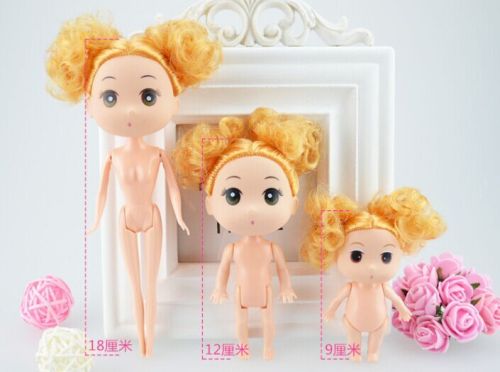 Cake baking mold wedding dress design special Barbie doll genuine confused doll 18cm bare body naked baby
