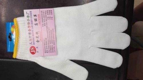 白色尼龙手套600克