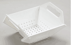 Foldable chopping board + water filter basket kitchenware Specification image